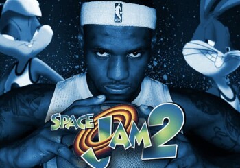 Space Match 2 - the new logo reveals the title of the blockbuster with LeBron James
