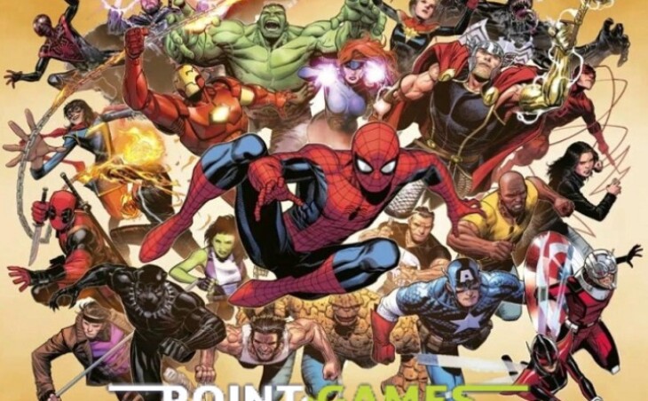Marvel comics available in PointGames store