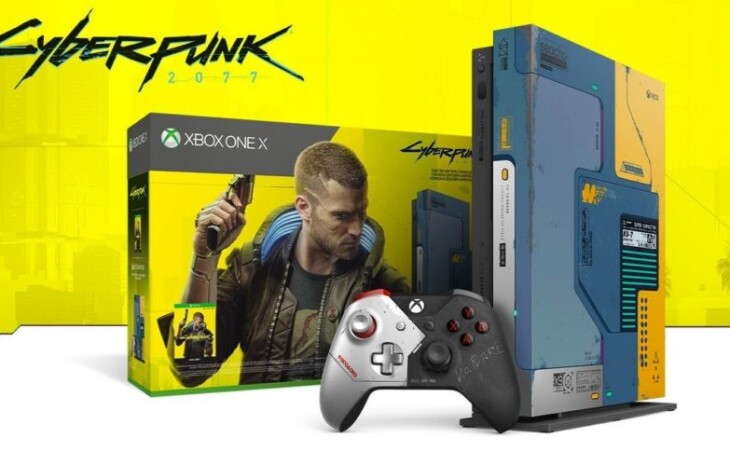 Cyberpunk 2077 Xbox One X limited edition console now available for pre-order
