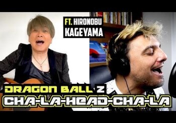 The hit "Dragon Ball Z" - "Cha-La Head-Cha-La" in the new version