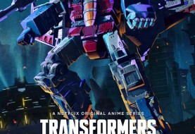 Plakat anime od Netflix Transformers war for Cybertron: Siege