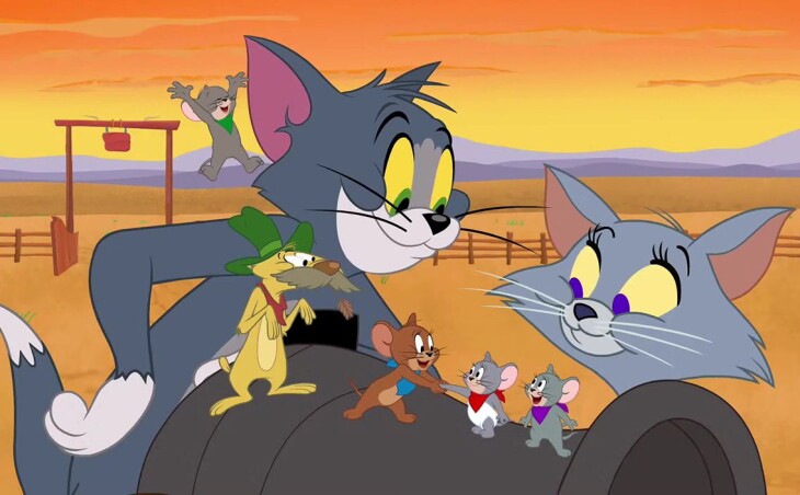 Tom and Jerry: In the Wild West from tomorrow on DVD!