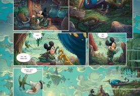 8 strona komiksu Myszka Miki i kraina pradawnych
