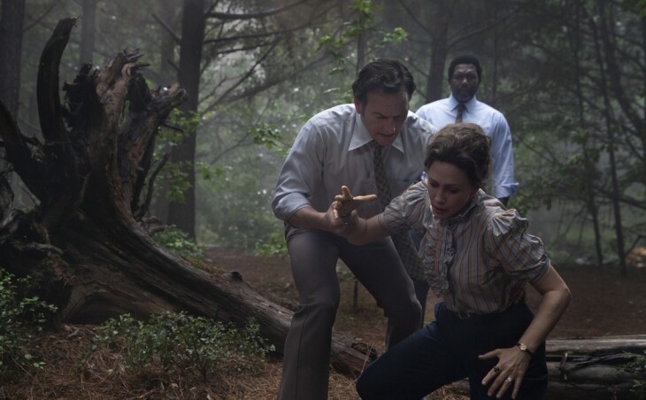 “The Conjuring: The Devil Made Me Do It” – The scene after the end credits has been removed from the movie