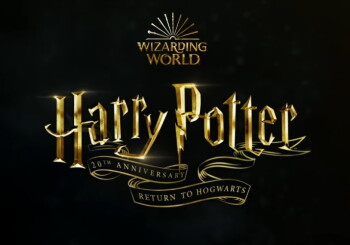 New Year's Eve "Harry Potter 20th Anniversary: Return to Hogwarts" with a poster and an announcement