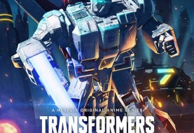 Plakat anime od Netflix Transformers war for Cybertron: Siege