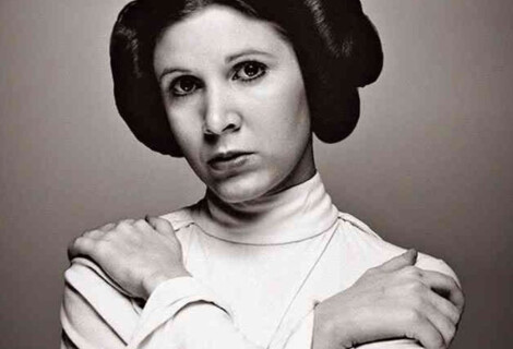 Wzruszający hołd dla Carrie Fisher