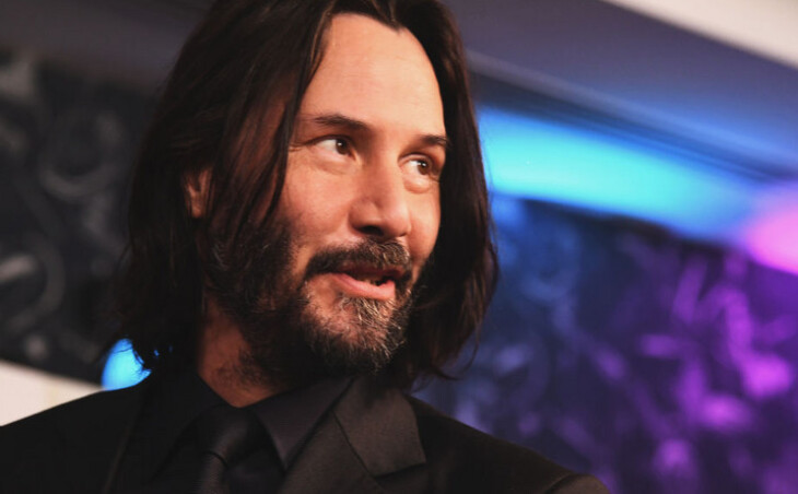 Fan version of Keanu Reeves as Ghost Rider! How is it presented?