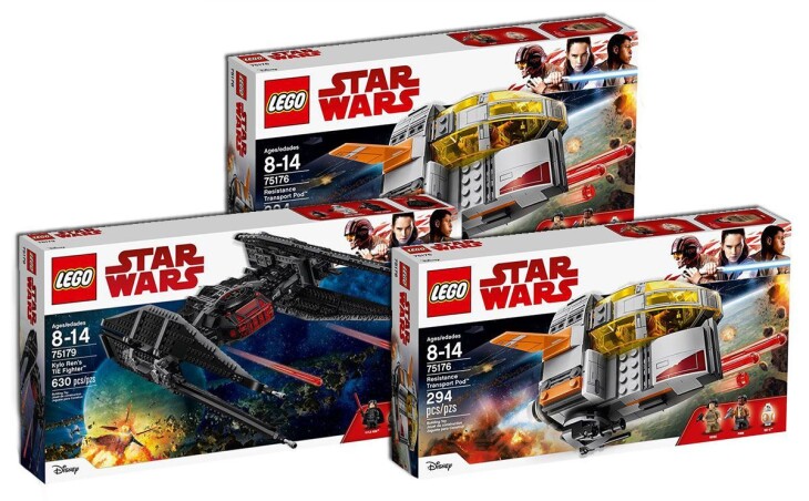 LEGO Star Wars inspirowane 8. epizodem „Gwiezdne Wojny: Ostatni Jedi”