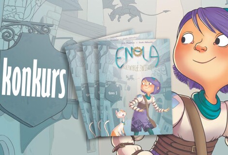 KONKURS: Wygraj komiks „Enola i niezwykłe zwierzęta“ [ZAKOŃCZONY]