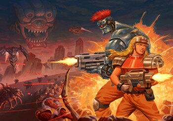 A nostalgic return to the times of popularity of slot machine games - review of the game "Blazing Chrome"