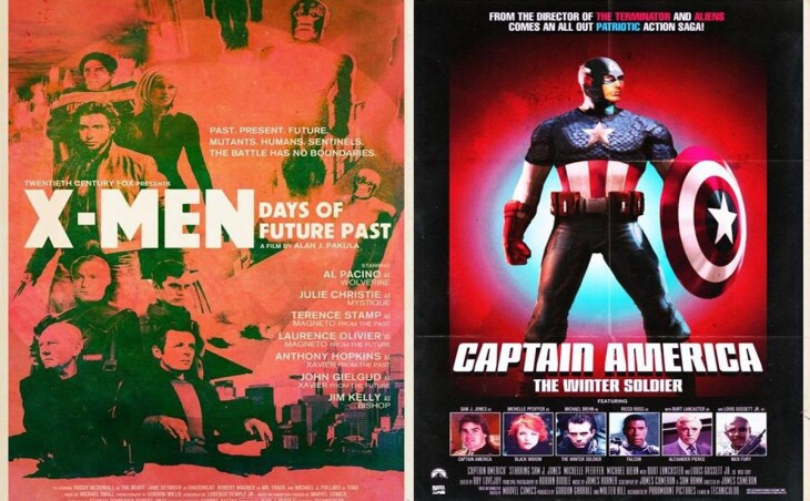 Plakaty Marvela z innej epoki!