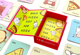 A great party game that will loosen the biggest stiff - review of the card game "Buła, Pizza, Cat, Cheese, Goat"