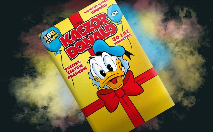 Upominek z okazji 30-lecia magazynu „Kaczor Donald”