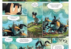 11 strona komiksu Myszka Miki i kraina pradawnych