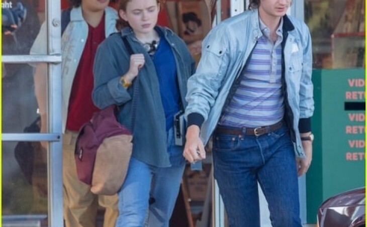 Zdjęcie z planu czwartego sezonu "Stranger Things"