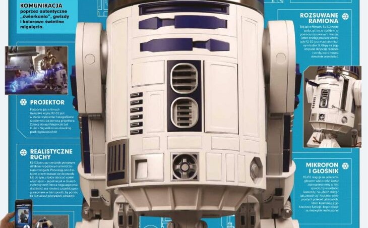 STAR WARS R2D2 kolekcja De Agostini