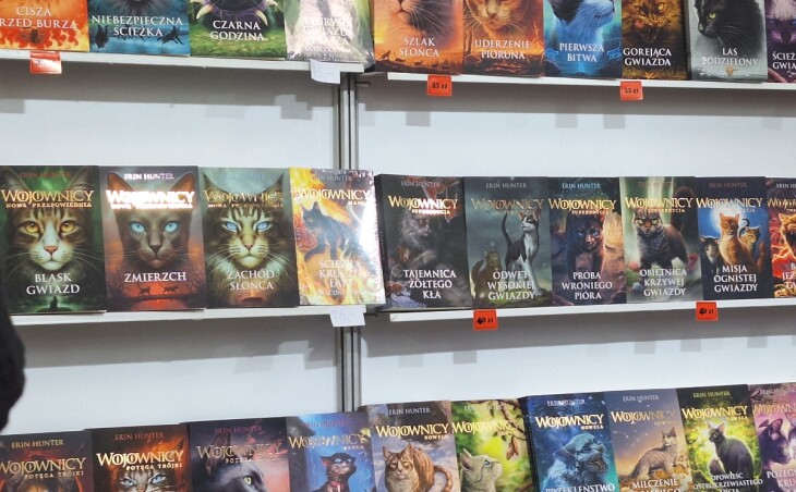 targi książki 2024 Wojownicy Erin Hunter