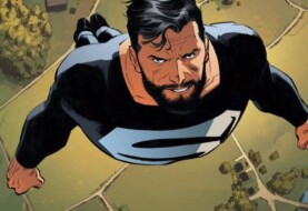 Crossover Arrowverse - Superman w czarnym kostiumie na kolejnych zdjęciach