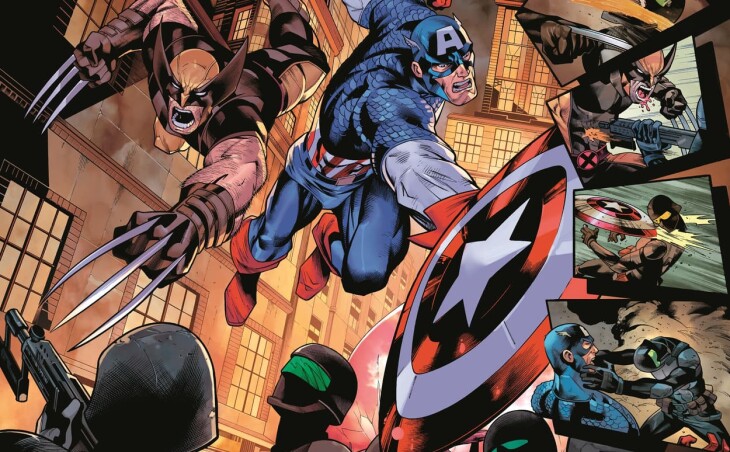 Wolverine and Captain America join forces in a new Marvel installment!