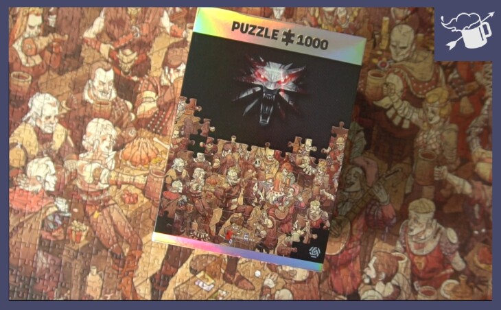 Puzzle The Witcher Birthday 1000 pieces – Stacking