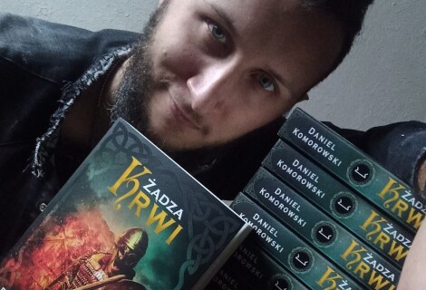 [WYWIAD] Daniel Komorowski – autor serii „Furia wikingów”