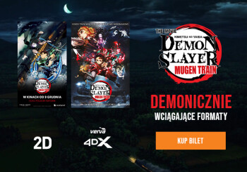 „Demon Slayer: Mugen train” w Cinema City w 4DX!