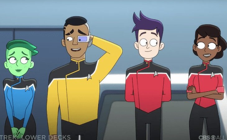 Star Trek is back. “Star Trek: Lower Decks” Animation Trailer