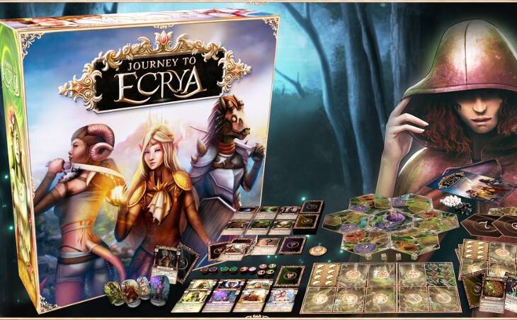 The last days of the “Journey to Ecrya” campaign on Kickstarter!