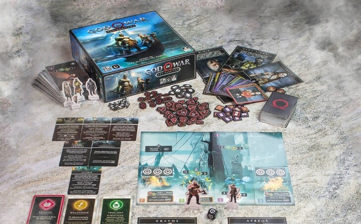 The first board game “God of War” is now available for purchase!