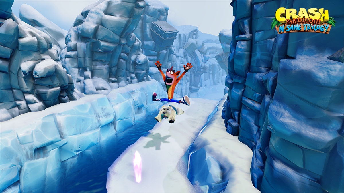crash bandicoot polar bear