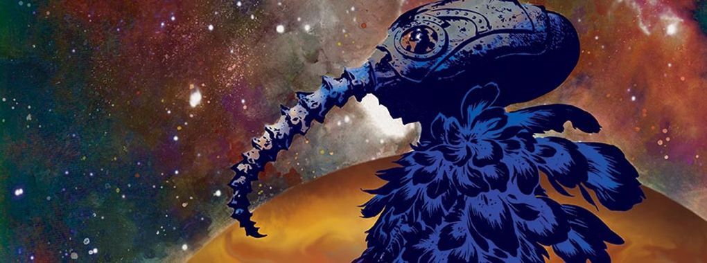 Fragment ilustracji okładkowej komiksu Sandman: Uwertura