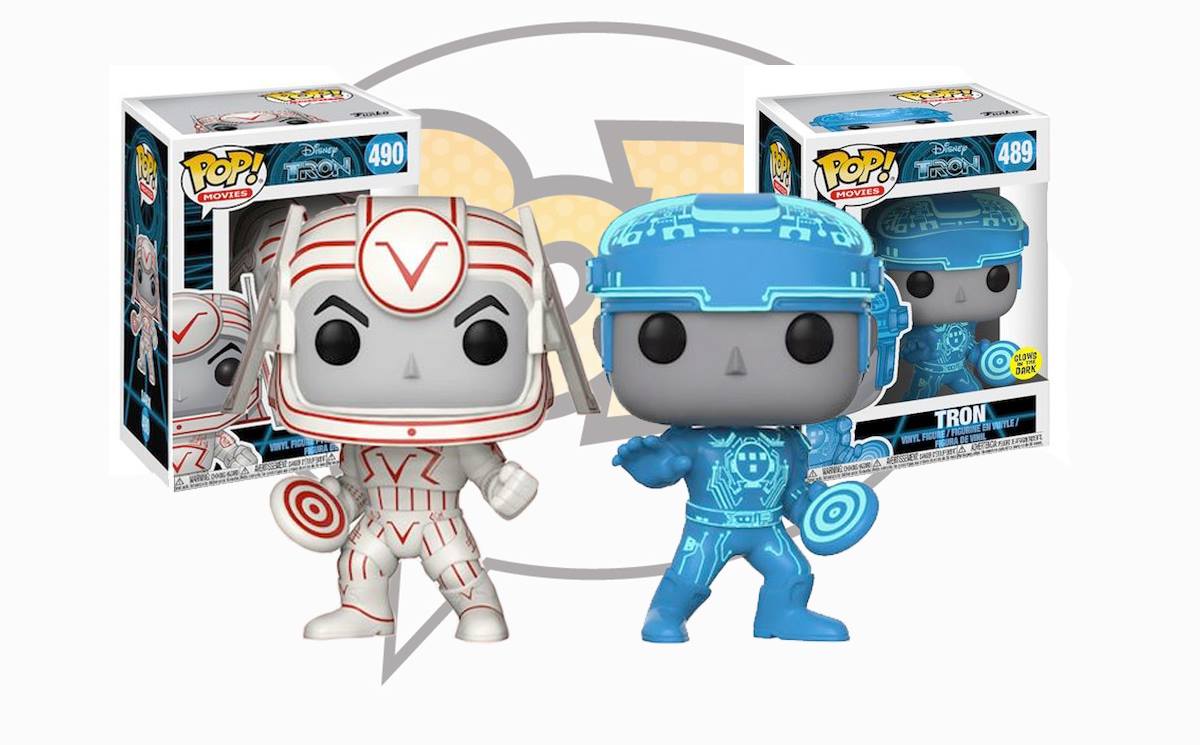 Funko POP! świecące w ciemności! Figurki do filmu „Tron”
