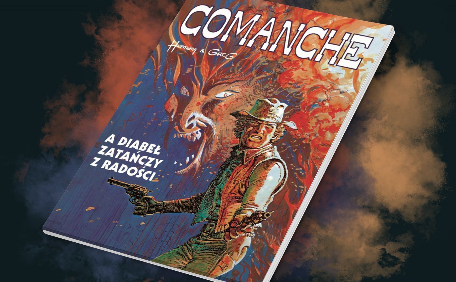Zapowiedź komiksu „Comanche. Tom 9. A diabeł zawyje z radości”