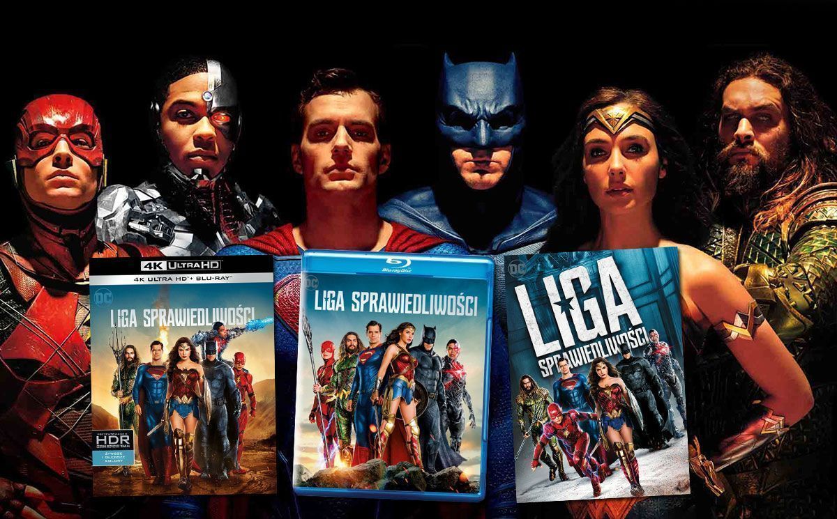 „Liga Sprawiedliwości” premiera na 4K Ultra HD Blu-ray, Blu-ray 3D, Blu-ray i DVD już 4 kwietnia!