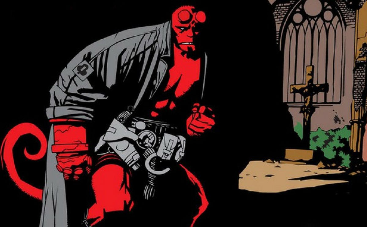 Mike Mignola pokazuje pierwszy szkic Hellboy’a