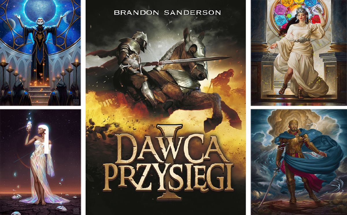 Zapierające dech ilustracje do „Dawcy Przysięgi” Brandona Sandersona!