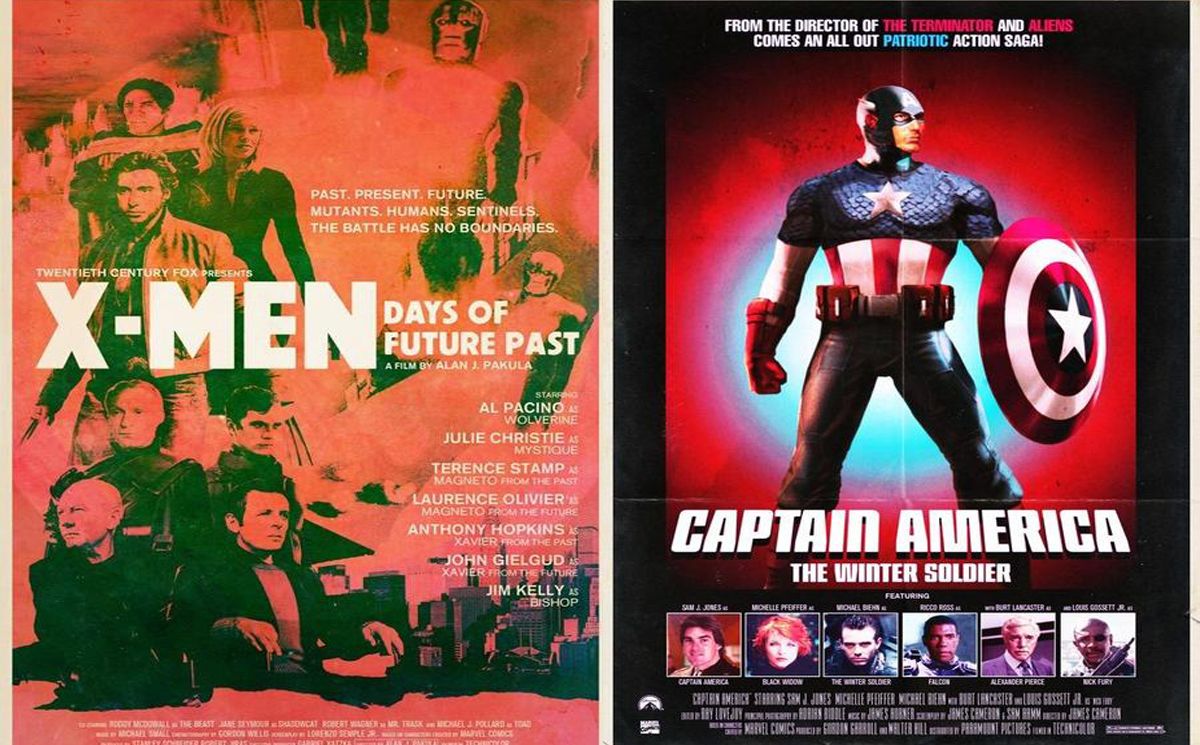 Plakaty Marvela z innej epoki!