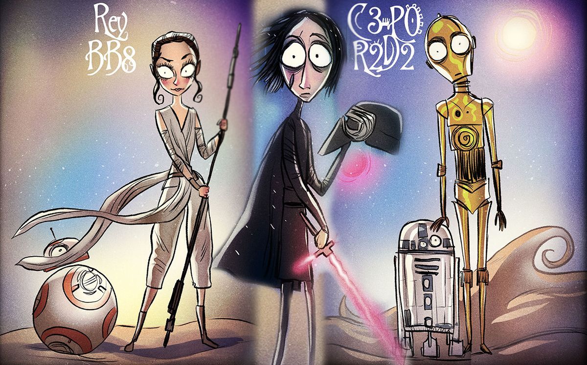 A gdyby Tim Burton nakręcił „Gwiezdne wojny”?
