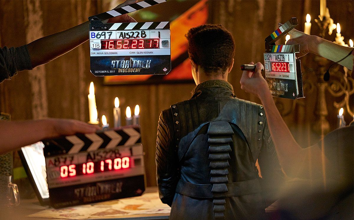 Materiał z planu 2. sezonu „Star Trek: Discovery”