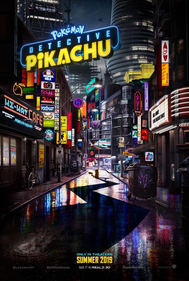 Detektyw Pikachu plakat