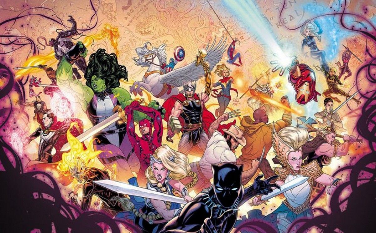 Nowa okładka „The War of the Realms”