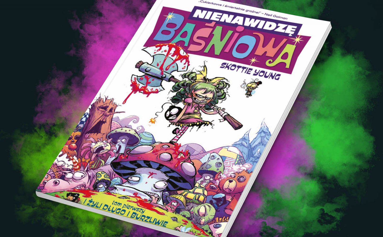 Za stary na to jestem – recenzja komiksu „Nienawidzę Baśniowa” t. 1