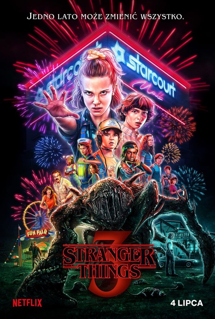 Stranger things 3 plakat poster