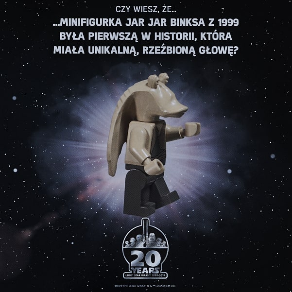 Ciekawostki na temat LEGO Jar Jar Binks