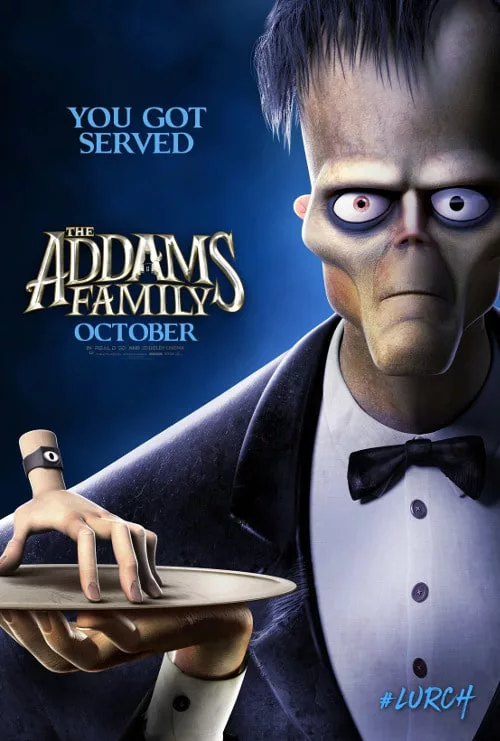 The Addams Family Lurch meme poster
