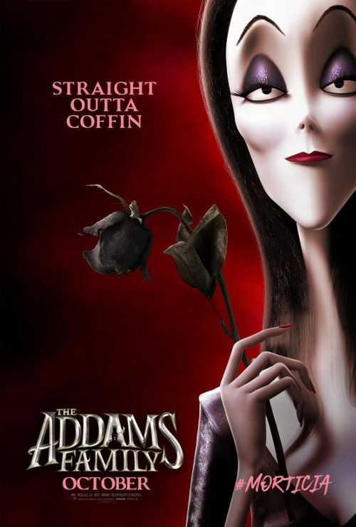 Morticia Addams plakat mem