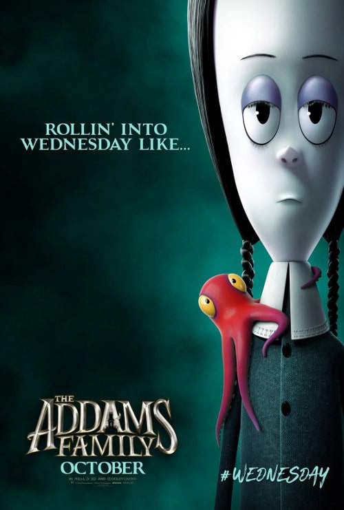 Wednesday Addams plakat mem