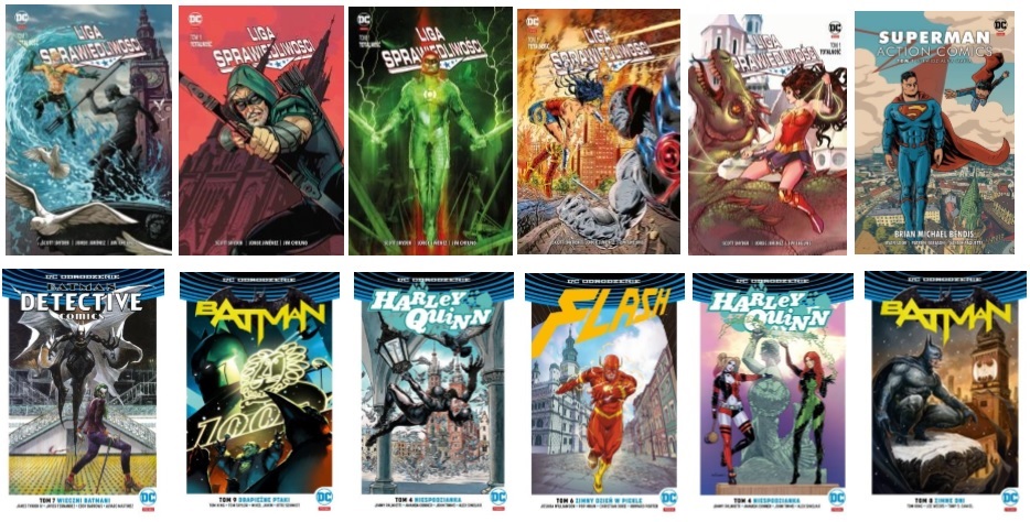 Polscy artyści rysują bohaterów DC Comics