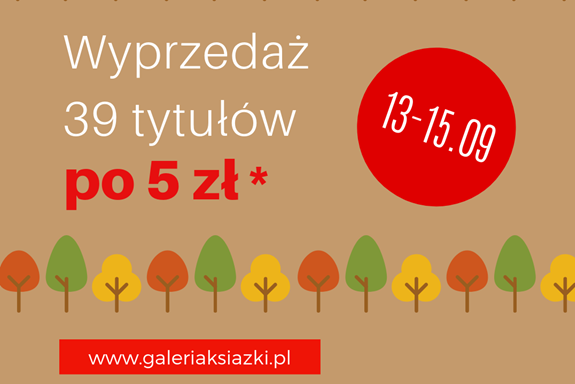 Wyprzedaż Galerii Książki!